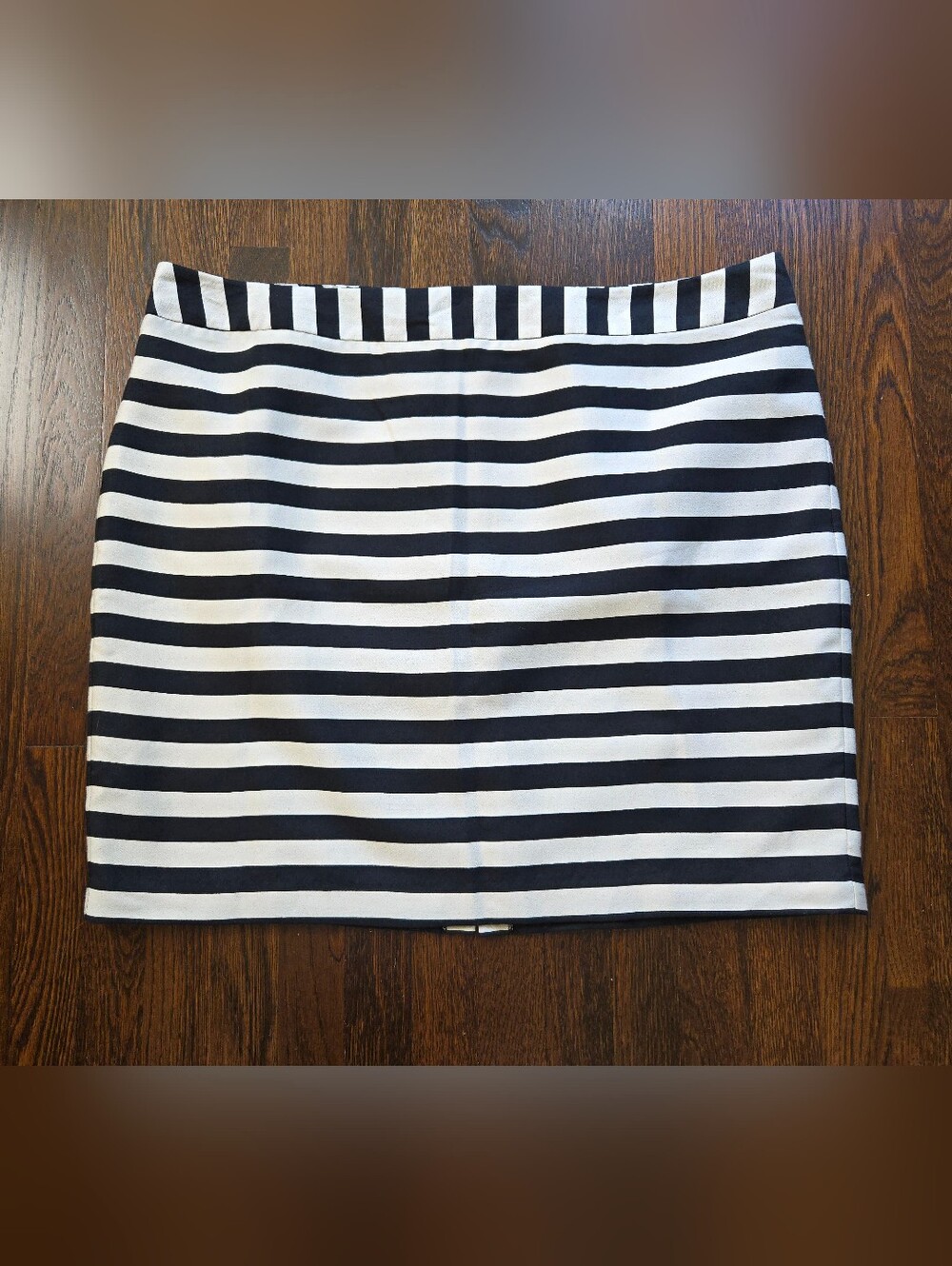 Pencil Skirt Striped Black And White Size 22W